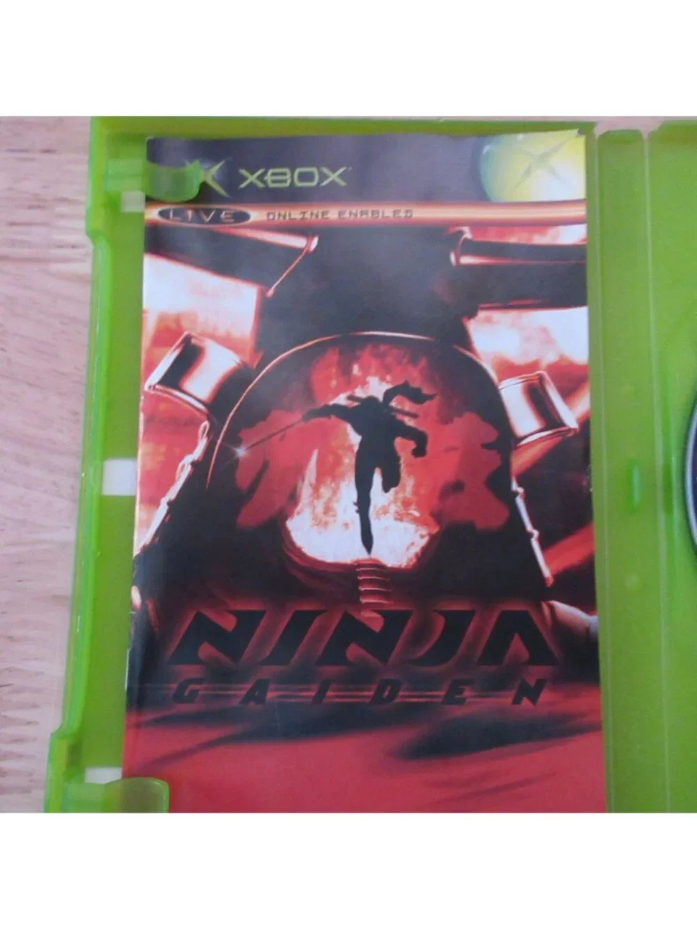 Ninja Gaiden (Microsoft Xbox Original, 2004) with Manual